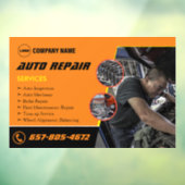 自動車の自動修理カスタム窓の固定 ウィンドウサイン (シート3)