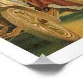 自動車の自動車広告ヴィンテージアートポスター ポスター (角)