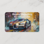 自動車の詳細な整備・修理 名刺 (正面)