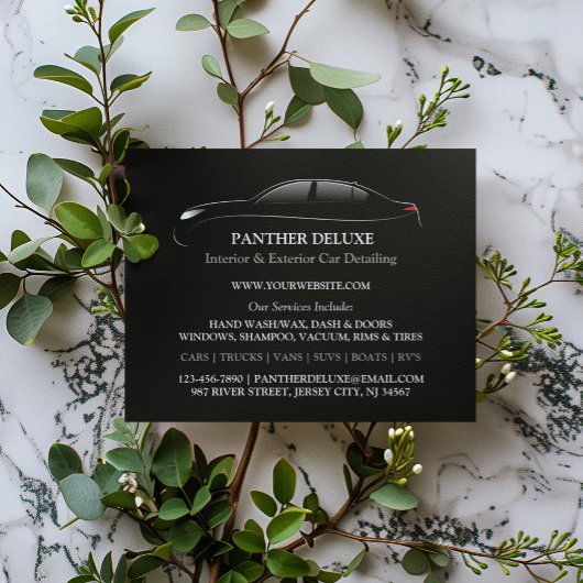 自動車の詳細な洗車フライヤーテンプレート チラシ