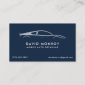 自動車の詳細ビジネスカード 名刺 (正面)