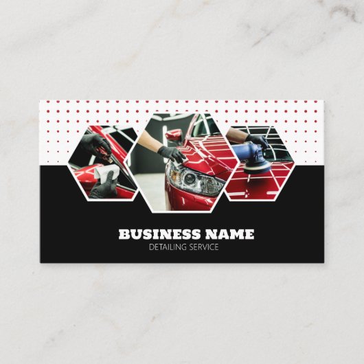 自動車の詳細用のModer名刺 コーリングカード (正面)