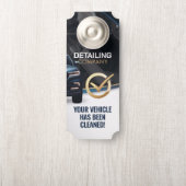 自動車の詳細自動清掃サービスのウィンドウハンガー ドアノブサイン (ノブ)