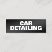自動車の詳細 コーリングカード (正面)