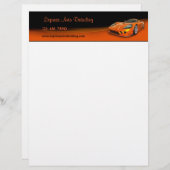 自動車の詳細 レターヘッド (正面/裏面)