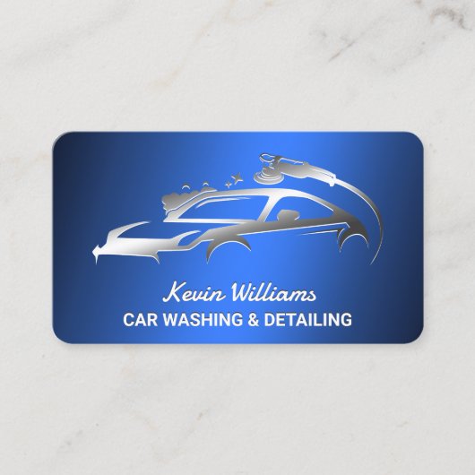 自動車の詳細 名刺 (正面)