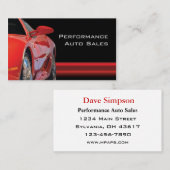 自動車の詳細 名刺 (正面/裏面)