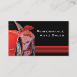 自動車の詳細 名刺