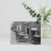 自動車の販売とサービス 1926年 ポストカード (スタンド正面)