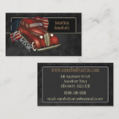 自動車の貿易名刺のテンプレート4 名刺 (正面/裏面)