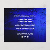 自動車の金属表面洗浄滴 チラシ (裏面)