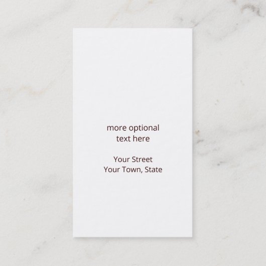 自動車の青と銀のロゴ 名刺 (裏面)