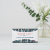 自動車はスローガンを売り払います 名刺 (スタンド正面)