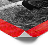 自動車を運転するアパッチとジェロニモ ポスター (角)