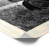 自動車を運転するアパッチとジェロニモ ポスター (角)