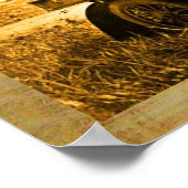 自動車を運転するアパッチとジェロニモ ポスター (角)