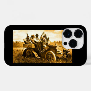 自動車を運転するアパッチとジェロニモ Case-Mate iPhone 14 PROケース