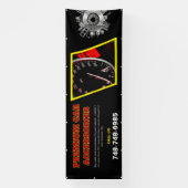 自動車アクセサリーカスタムビジネスバナー 横断幕 (縦)