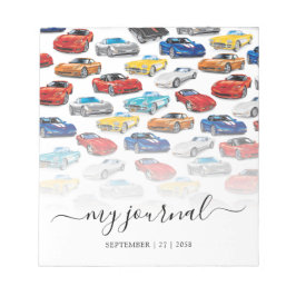 自動車アートの世代たち ノートパッド