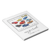 自動車アートの世代たち ノートパッド (アングル)