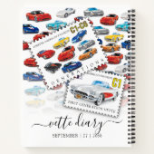 自動車アートの世代 ノートブック (裏面)