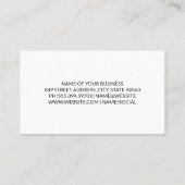 自動車イラストレーション | 整備士技術者 名刺 (裏面)