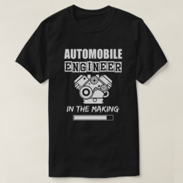 自動車エンジニアの作り方、プレーンなテクスチャ Tシャツ