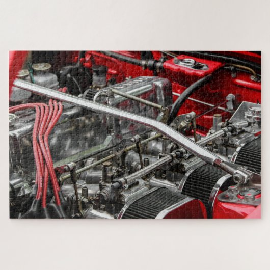 自動車エンジン2パズル ジグソーパズル (横)