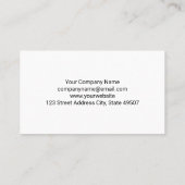 自動車エンジン |金属ブラシ 名刺 (裏面)