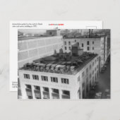 自動車オンブティック建物 ポストカード (正面/裏面)