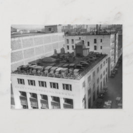 自動車オンブティック建物 ポストカード