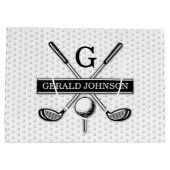 自動車クラブのロゴマーク ラージペーパーバッグ (裏面)