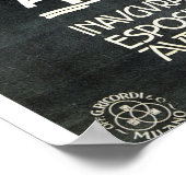 自動車クラブディミラノ広告のヴィンテージカー ポスター (角)