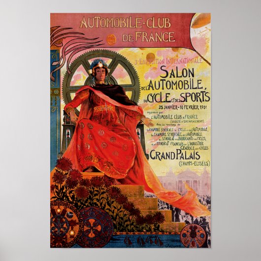 自動車クラブドフランス ポスター (正面)