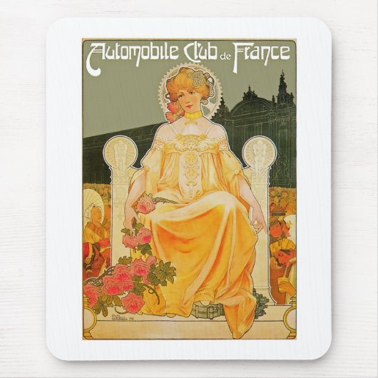 自動車クラブドフランス マウスパッド (正面)