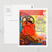 自動車クラブ～ヴィンテージAd ポストカード (正面/裏面)