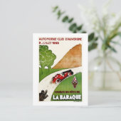 自動車クラブD'Auvergne 1933年 ポストカード (スタンド正面)