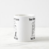 自動車サルベージカーブーツ販売 コーヒーマグカップ (中央)