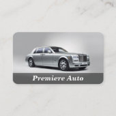 自動車サービス 名刺 (正面)