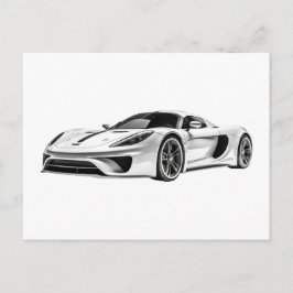 自動車スケッチII ポストカード