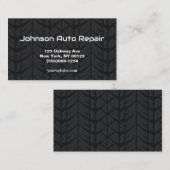 自動車タイヤ整備士修理サービス 名刺 (正面/裏面)