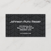 自動車タイヤ整備士修理サービス 名刺 (正面)