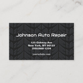 自動車タイヤ整備士修理サービス 名刺