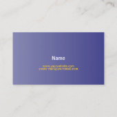 自動車ディーラーの名刺 名刺 (裏面)