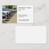 自動車ディーラーの名刺 名刺 (正面/裏面)