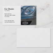 自動車ディーラーの名刺 名刺 (正面/裏面)
