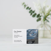 自動車ディーラーの名刺 名刺 (スタンド正面)