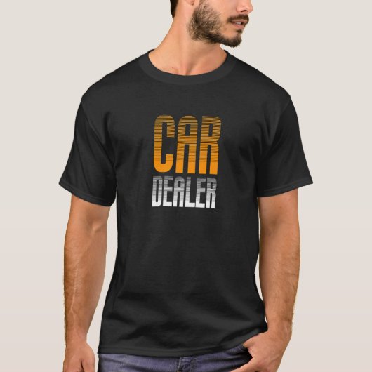 自動車ディーラー美意識セールスマン Tシャツ (正面)