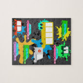 自動車パズル ジグソーパズル (横)