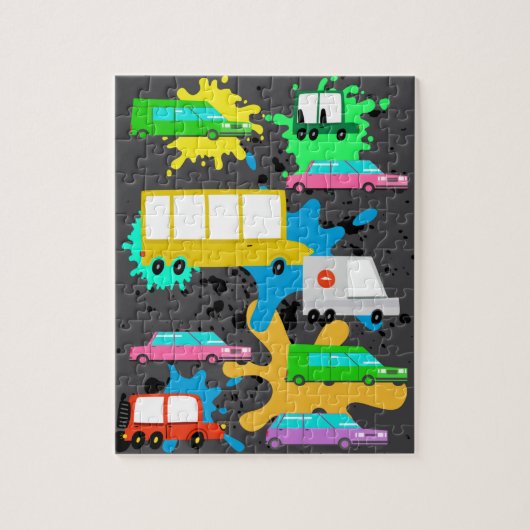 自動車パズル ジグソーパズル (縦)
